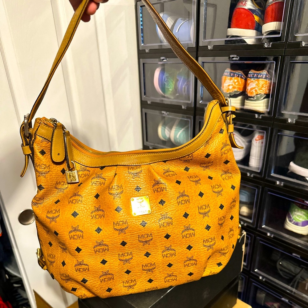 COPY - MCM Brown Hobo Shoulder Bag